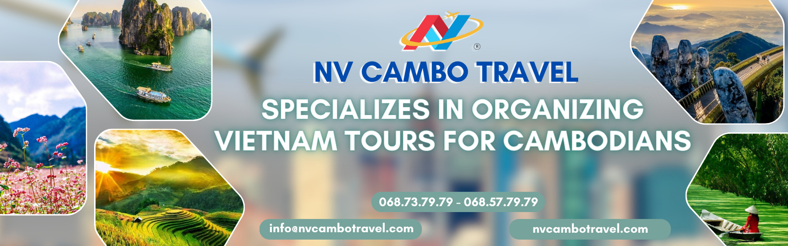 Specializes in organizing Vietnam tours for Cambodians